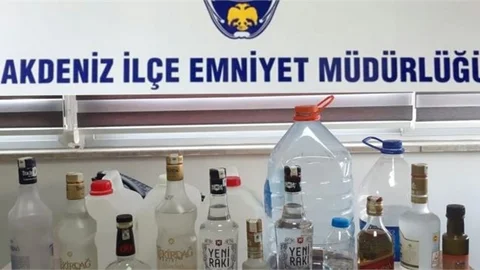 Sahte Alkol Üreten 5 Şüpheli Şahıs Yakalandı