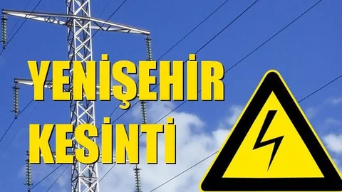 Yenişehir Elektrik Kesintisi 08 Kasım Pazar