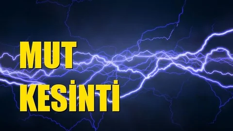 Mut Elektrik Kesintisi 11 Kasım Çarşamba