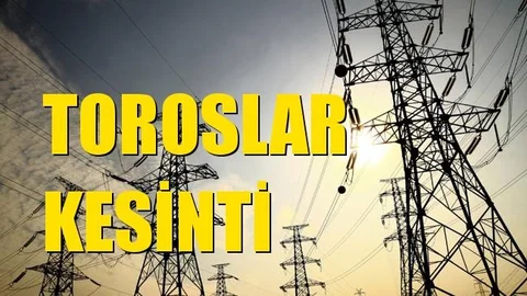 Toroslar Elektrik Kesintisi 11 Kasım Çarşamba