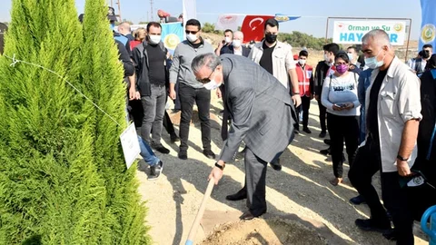 Mersin’de Fidanlar Toprakla Buluştu