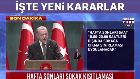 İşte Yeni Kararlar (Video)