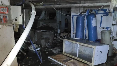 Dinlenme Tesisinin Kazan Dairesinde Patlama