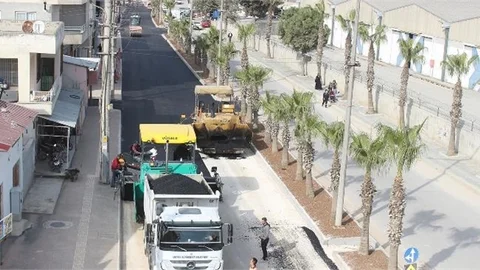 Karacailyas’ta Hem Altyapı Hem Üstyapı Çalışması