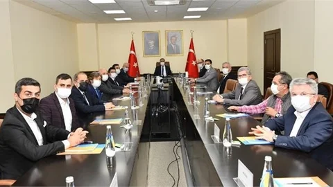 Gilindire ve Astım Mağaraları Fizibilite Proje Toplantısı Vali Su Başkanlığında Gerçekleştirildi