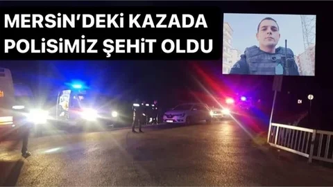 Polis Aracı Kaza Yaptı: 1 Şehit 4 Yaralı