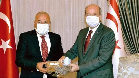İlhan Ulu’dan KKTC Cumhurbaşkanı’na Ziyaret