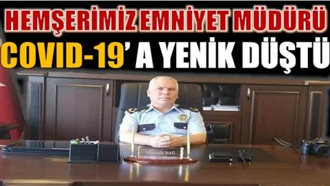 Mersinli Emniyet Müdürü Bağ Vefat Etti