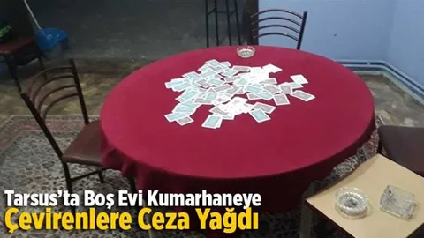 Boş Evi Kumarhaneye Çevirmişler!