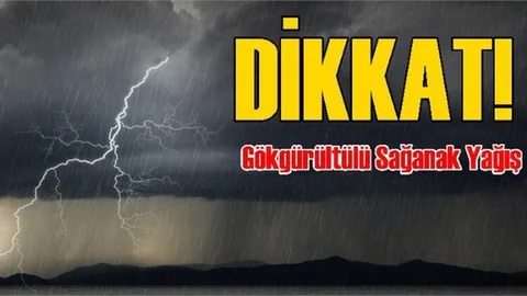 Meteorolojiden Mersin’e Uyarı!