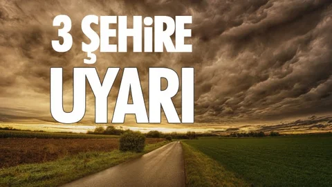Meteorolojik Uyarı: Doğu Akdeniz'de Beklenen Kuvvetli Sağanak ve Gök Gürültülü Sağanak Yağışlara Dikkat !