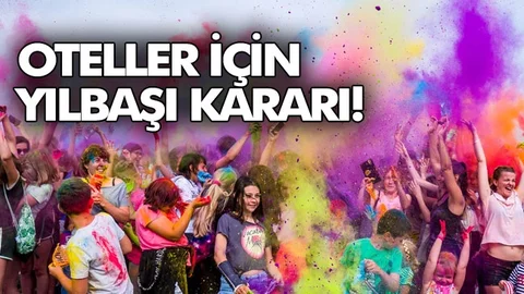 Otel / Konaklama Tesisleri Hakkında Yılbaşı Kararı