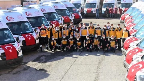 Mersin Acil Sağlık Hizmetlerine Ambulans Takviyesi