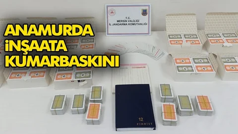 İnşaat Halindeki Binayı Kumarhaneye Çevirmişler