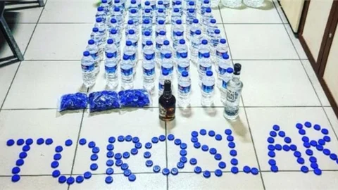 Kaçak İçki Yakalandı