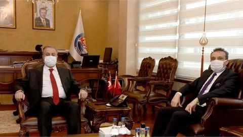 Başsavcı Ercan'dan, Vali Su’ya Veda Ziyareti