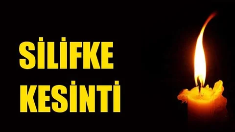 Silifke Elektrik Kesintisi 14 Ocak Perşembe