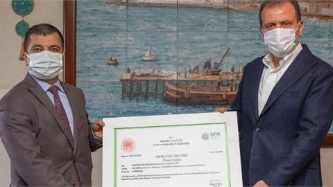 Belediye "Sıfır Atık Belgesi"ni Aldı