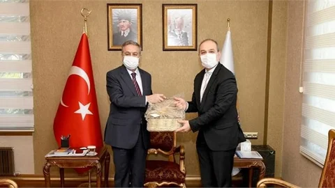 TGKA Genel Müdür Yardımcısı Türkmen’den Vali Su’ya Ziyaret