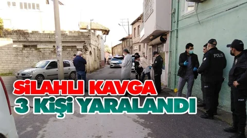 Tarsus'ta Silahlı Kavga Olayı: 3 Yaralı