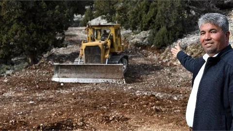 1650 Rakımdaki Yol Hasreti Bitti