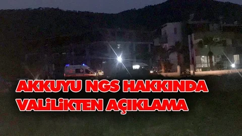 Valilikten Akkuyu Açıklaması