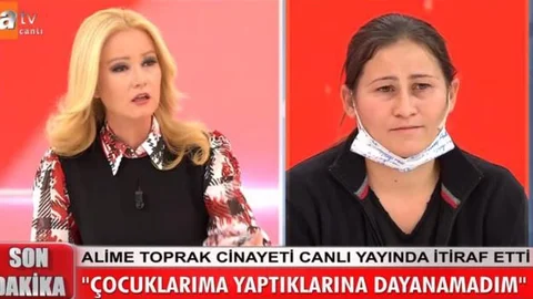 Alime Toprak Eşini Öldürdüğünü Kabul Etti