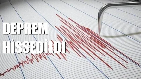 Mersin'de Deprem