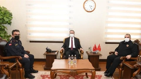 Tümgeneral Halis Zafer Koç’tan Vali Su’ya Ziyaret