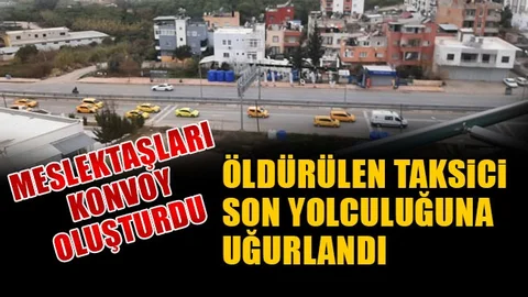 Taksiciyi Öldüren Şahıs Yakalandı!
