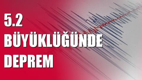 Mv 5.2 Büyüklüğünde Deprem