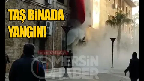 Belediye Binasında Yangın