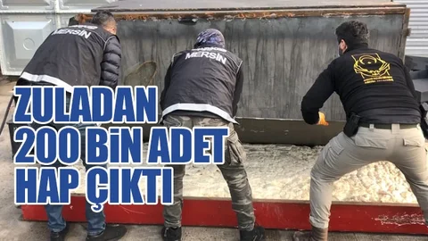 Polisten Captagon Operasyonu