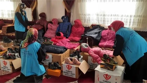 Mersin’den Tunceli’ye Hediye