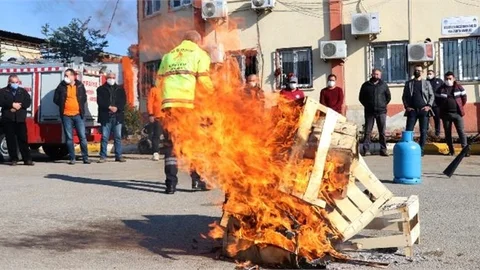 Acil Durum Ekiplerine Önce Eğitim Sonra Tatbikat