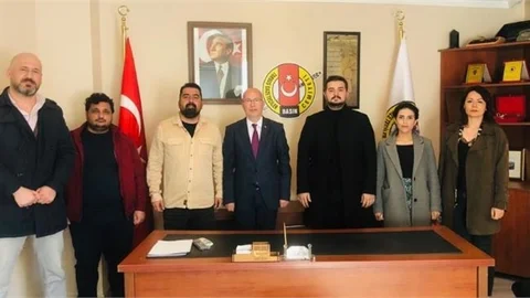 DEVA Tarsus'tan Cemiyet'e Nezaket Ziyareti