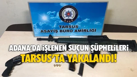 Adana'da Yaşanan Yaralama ve Tehdit Olayının Şüphelileri Tarsus'ta Yakalandı