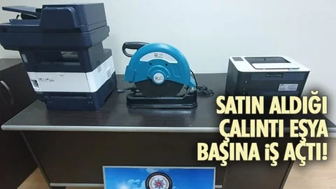 Çalıntı Ürünleri Satın Alan Şahıs Hakkında İşlem Yapıldı