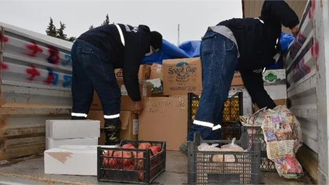 Operasyon Bölgesindeki Askerler İçin Hazırlanan Ürünler Dualarla Gönderildi