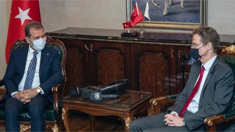 Ab Delegasyonu Heyetinden Başkan Seçer’e Ziyaret
