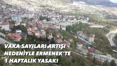 Ermenek’te 1 Haftalık Kapanış!