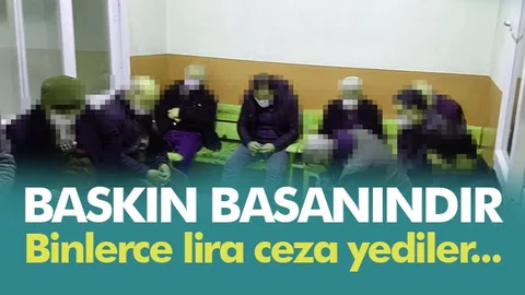Tarsus Polisinden Kaçak Kumarhane Baskını