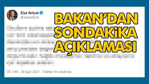 Bakandan "Okullara İlişkin" Son Dakika Paylaşımı