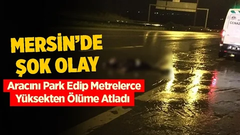 Köprüden Atlayarak İntihar Etti