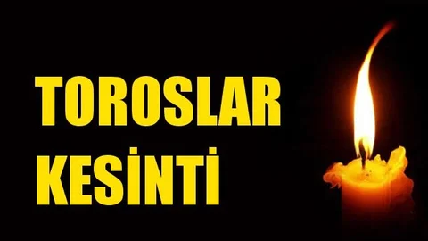 Toroslar Elektrik Kesintisi 05 Mart Cuma