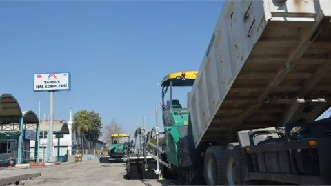 Dev Kompleks İçindeki Tüm Asfalt Alan Yenileniyor