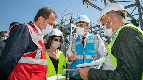 Başkan Seçer, Tarsus Atıksu Arıtma Tesisi’ndeki Çalışmaları İnceledi