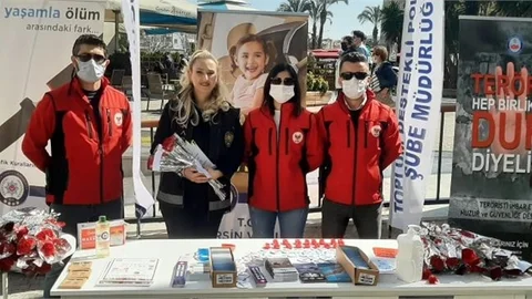 İl Emniyet Müdürlüğünden 8 Mart Sürprizi