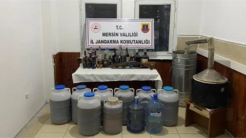 432 Litre Kaçak Alkol Ele Geçirildi