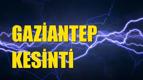 Gaziantep Elektrik Kesintisi 10 Mart Çarşamba